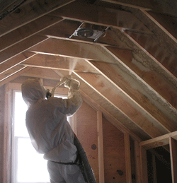 Richmond VA attic spray foam insulation